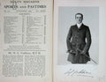 Original Old Antique Print 1899 Portrait Mr N.C Cockburn Blankney Hunting 19th