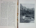 Original Old Antique Print 1899 Photograph Dard Fishing Normandy France 19th