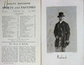 Original Old Antique Print 1899 Portrait Baron De Robeck Sportsman Victorian