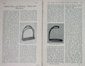 Original Old Antique Print 1899 Saddle Bars Stirrups Horses Tack Christy Edward