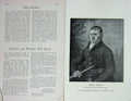 Original Old Antique Print 1899 Portrait Robert Forfeit Huntsman Warde 19th