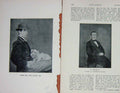 Original Old Antique Print 1900 Portrait John Hill Jemmy Dog Neville Victorian