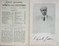 Original Old Antique Print 1900 Portrait Mr E. Lycett Green M.F.H Sports 20th