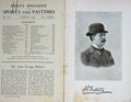 Original Old Antique Print 1900 Portrait Mr John George Bulteel Sportsman 20th