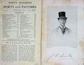 Original Old Antique Print 1901 Portrait Mr J.R. Lane-Fox M.F.H Sportsman 20th
