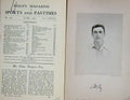 Original Old Antique Print 1902 Portrait Mr Charles Burgess Fry Sportsman 20th
