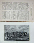 Old Antique Print 1903 Rotten Row Horses Hunting Sport Baily'S Magazine 20th
