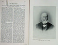 Original Old Antique Print 1904 Portrait Rev. Henry John Torre Norton 20th