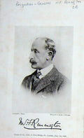 Original Old Antique Print 1904 Portrait Brigadier General Rimmington 20th