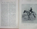 Old Antique Print 1904 John Carr Ruswarp Whitby Man Horse Hunting Sport 20th