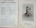 Original Old Antique Print 1904 Portrait Mr Arthur James Jockey Sport 20th
