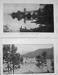 Antique Old Print 1905 Adverikie Lodge Loch Laggan Fishing Badenoch Sport 20th