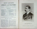 Original Old Antique Print 1905 Portrait Sir John Richard Geers Cotterell 20th
