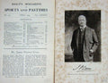 Original Old Antique Print 1905 Portrait Mr James Percival Cross Sportsman