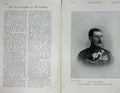 Original Old Antique Print 1906 Portrait Captain Gosling Rifle Brigade 20th