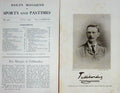 Original Old Antique Print 1907 Portrait Marquis Tullibardine Sportsman 20th