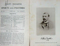 Original Old Antique Print 1907 Portrait Mr J. Reid Walker Sportsman Polo 20th
