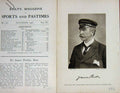 Original Old Antique Print 1908 Portrait Sir James Pender Bart Yachtsman 20th