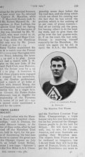 Original Old Antique Print 1908 Portrait Duncan Marathon Trial Winner 20th