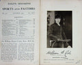 Original Old Antique Print 1909 Portrait Sir William Henry Charles Cooke 20th