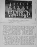 Original Old Antique Print 1909 Kent Cricket Team Sport Blythe Hearne Woolley