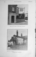 Original Old Antique Print 1909 Bluecap Inn Signpost Smoker Inn Plumbley Photo