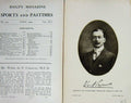 Original Old Antique Print 1909 Portrait Mr Walter De P. Cazenove Huntsman 20th