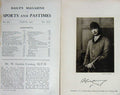 Original Old Antique Print 1909 Portrait Mr W. Gordon Canning Huntsman 20th