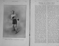 Original Old Antique Print 1909 Portrait Summers Boxing Light Champion 20th
