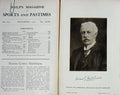 Original Old Antique Print 1910 Portrait Horatio Gordon Hutchinson 20th Century