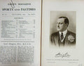 Original Old Antique Print 1910 Portrait Lord Alington Sportsman Racing 20th