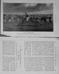 Original Old Antique Print 1910 Horse Squire Osbaldeston Sport 20th Century
