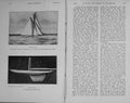 Original Old Antique Print 1910 Yachting Sport Reliance America Cup Sailing