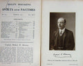 Original Old Antique Print 1911 Portrait Captain Robert B. Brassey Sport 20th