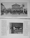 Old Antique Print 1911 Oxford Drag Hunt Woodstock Voltelin Heath Master 20th