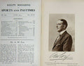 Original Old Antique Print 1913 Portrait Mr A.W Cox Photograph Sportsman 20th