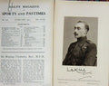 Original Old Antique Print 1913 Portrait Sir Montagu Cholmeley Huntsman 20th