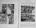Old Antique Print 1914 Photograph Houseboat China Canal City Moat River 20th