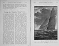 Old Antique Print 1914 American Yachts Sloop Mischief Boat Sailing Sport 20th