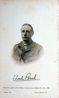 Original Old Antique Print 1916 Portrait Brook Man Photograph Baily'S 20th