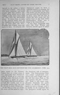 Original Old Antique Print 1916 Race Shamrock'S Boats Yachts Sailing 20th