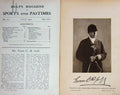 Original Old Antique Print 1916 Portrait Mr Ewen C.R Goff Wooddale Beagles 20th