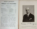 Original Old Antique Print 1916 Portrait Colonel C.T Menzies Berwickshire 20th