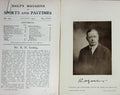 Original Old Vintage Print 1917 Portrait Mr R.H Gosling Sportsman 20th Century