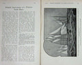 Old Vintage Print 1917 Yacht Race Schooners Atlantic Sport Sailing Boats 20th