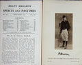 Original Old Vintage Print 1918 Portrait Mr A.E Hussey Master Courtenay 20th