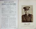 Original Old Vintage Print 1919 Portrait Lieutenant-Colonel Willey M.F.H 20th