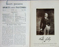 Original Old Vintage Print 1919 Portrait Sir Walter Gilbey Bart Photograph 20th
