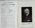 Original Old Vintage Print 1919 Portrait Mr Charles Edward Wodehouse 20th