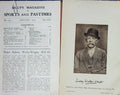 Original Old Vintage Print 1919 Portrait Major Aubrey Wallis-Wright Sport 20th